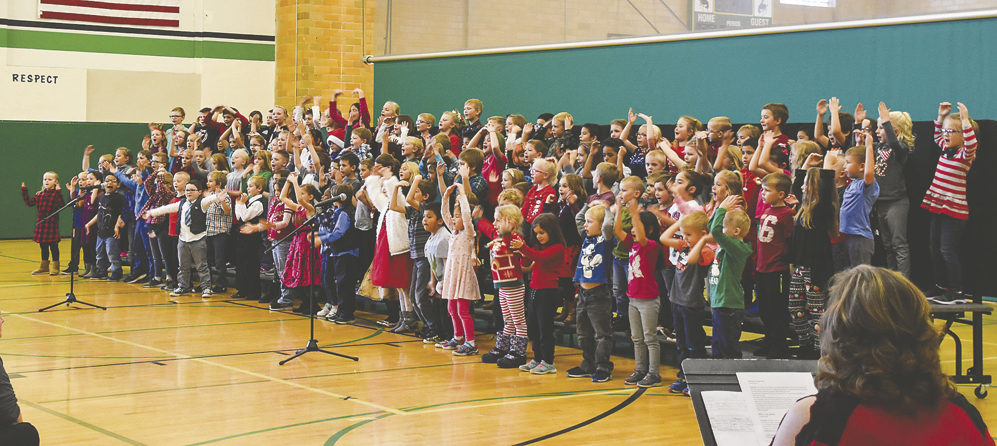 Breckenridge K-2 students hold winter concert